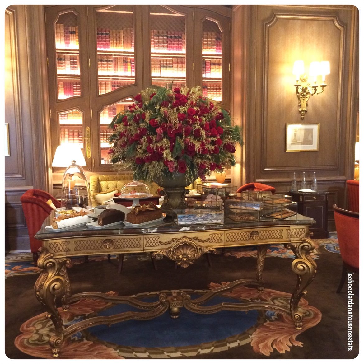 Thé à la française au RITZ, Paris Le Chocolat dans tous nos états