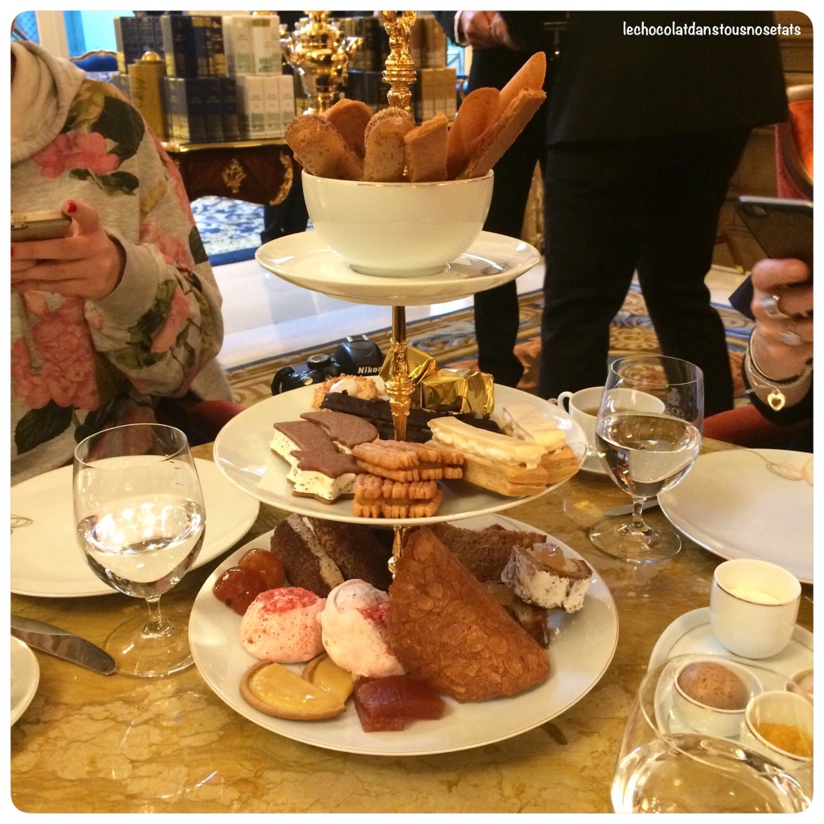 Thé à la française au RITZ, Paris Le Chocolat dans tous nos états