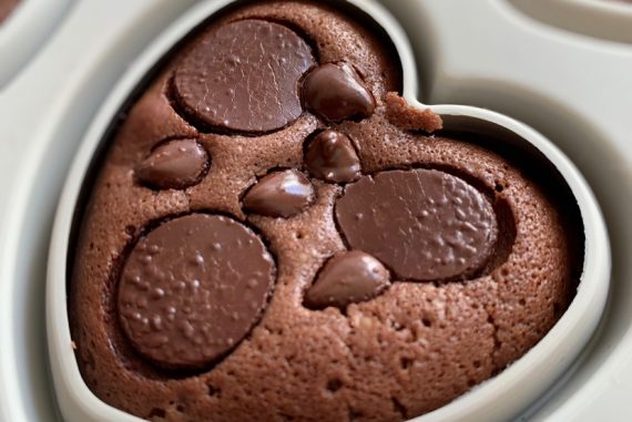 Recette - petits coeurs au chocolat