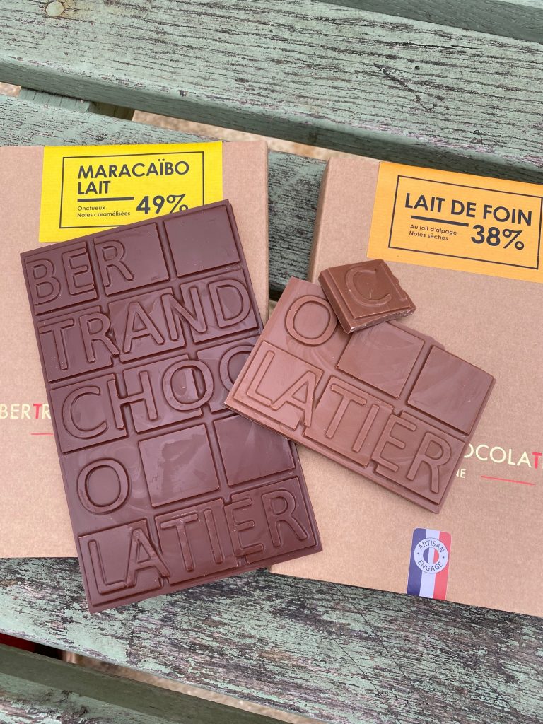 Tablettes Bertrand Chocolatier, Roanne
